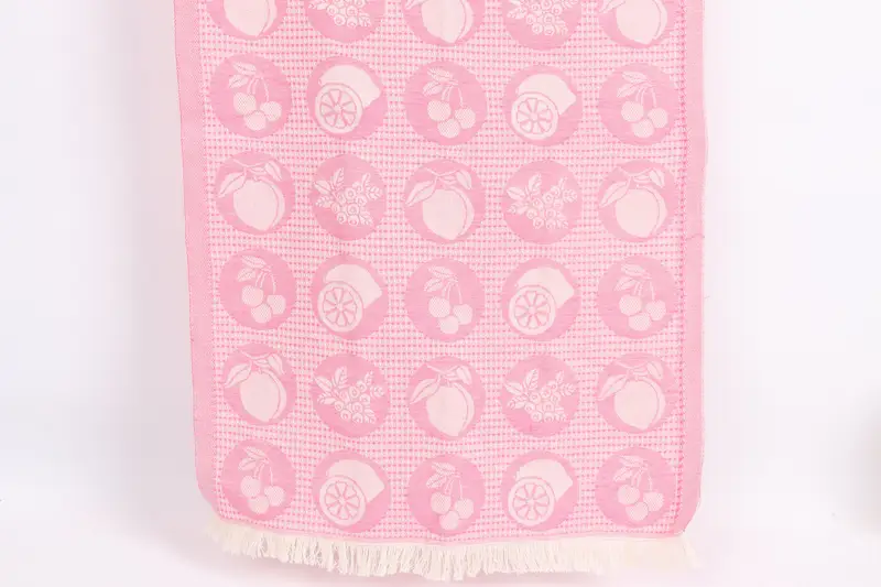 Personalized Dish Towel, 28x20 Cotton Fruits Patterned Towel, Personalized Gifts, Towel With Name, Monogram Kitchen Towel, Bachelorette Favor - 1