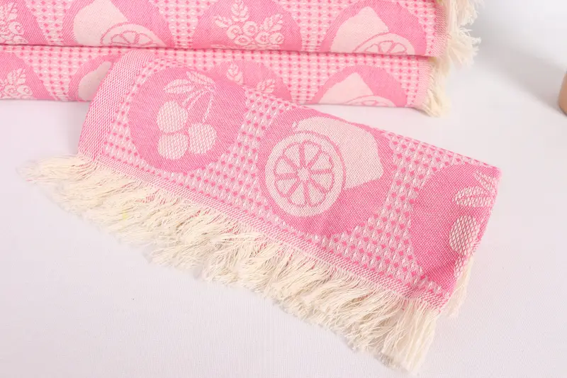 Personalized Dish Towel, 28x20 Cotton Fruits Patterned Towel, Personalized Gifts, Towel With Name, Monogram Kitchen Towel, Bachelorette Favor - 5