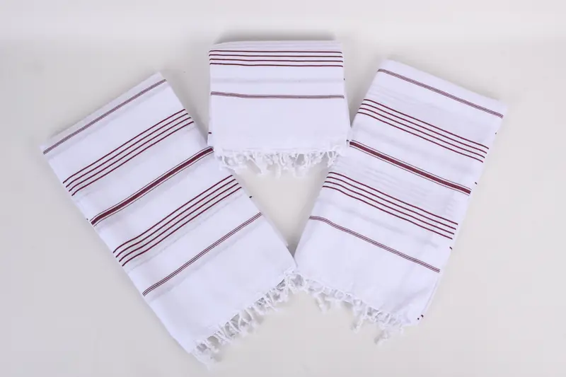 Home Decor Gifts, Unique Wedding Gift, Large Turkish Towel, Cute Beach Towel, 70x40 Cotton Striped Towel, Custom Wedding Gifts, Bachelor Gift - 6