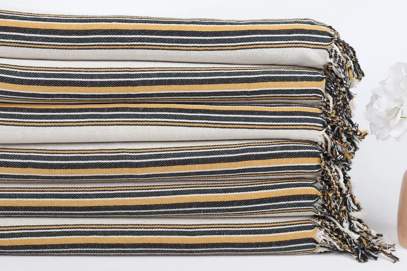 Peshtemal Towel, Bachelor Party Favors, 70x38 Cotton Striped Towel, Bridesmaid Gift Towel, Personalized Turkish Beach Towel, Quick-dry peshtemal - 4