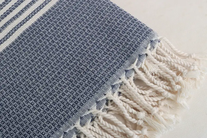 Gift For Best Friend, 68x40 Cotton Striped Towel, Scarf Towel, Quick-Dry Beach Towel, Turkish Towel USA, Bridemaids Beach Towel, Best Friend Gift - 4