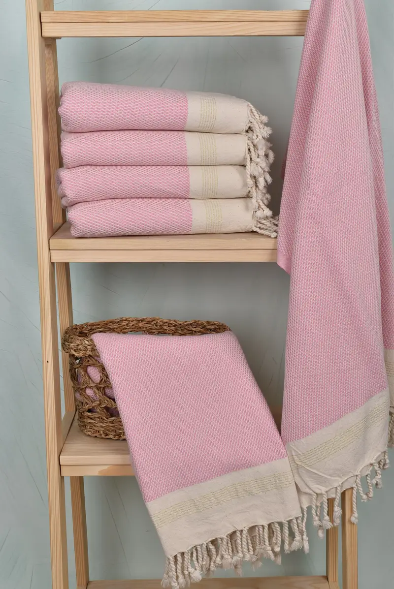 Beach Size Towel, Monogrammed Beach Towel, Large Beach Towel Personalized, Wedding Gift, Peshtemal, 68x40 Cotton Striped Towel, Large Turkish Towel - 3