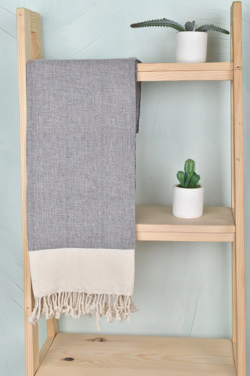 Organic towel, Handwoven Turkish Towel, Turkish Beach Towel Bulk, Peshtemal Towel, 64x40 Cotton Flat Towel, Wedding Gift Ideas, Best Beach Towel - 8