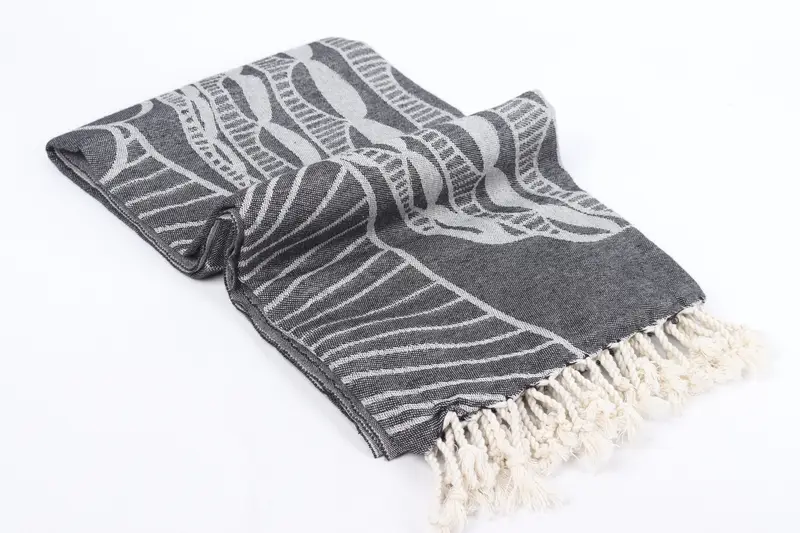 Peshtemal Towel, Lightweight Turkish towel, Guest Towel, Maid Of Honor Gift, 68x40 Cotton Striped Design Towel, Organic towel, Oversized Beach Towel - 7