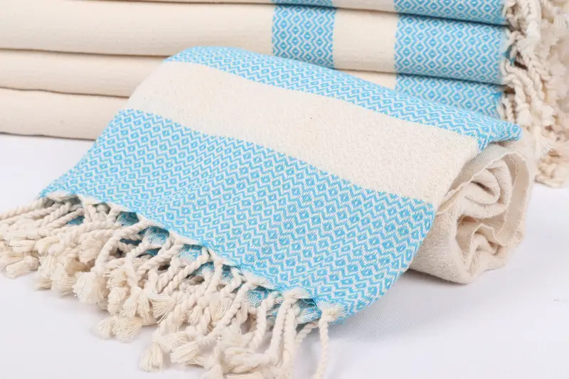 70x40 Cotton Geometric Towel, Bachelorette Party Favors, Turkish Towel Set, Summer Gift, Summer Gift Ideas, Handmade Gift, Custom Gifts - 4