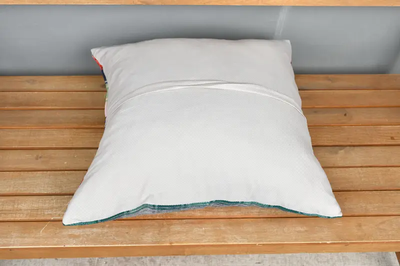 Kissengehäuse, Luxuskissenbezüge, Vintage -Kissen, 20x20 Green Pillow Sham, Kilim -Kissen, Vintage Kilim Throw -Kissen, Bolster -Wurfkissenschamm - 5