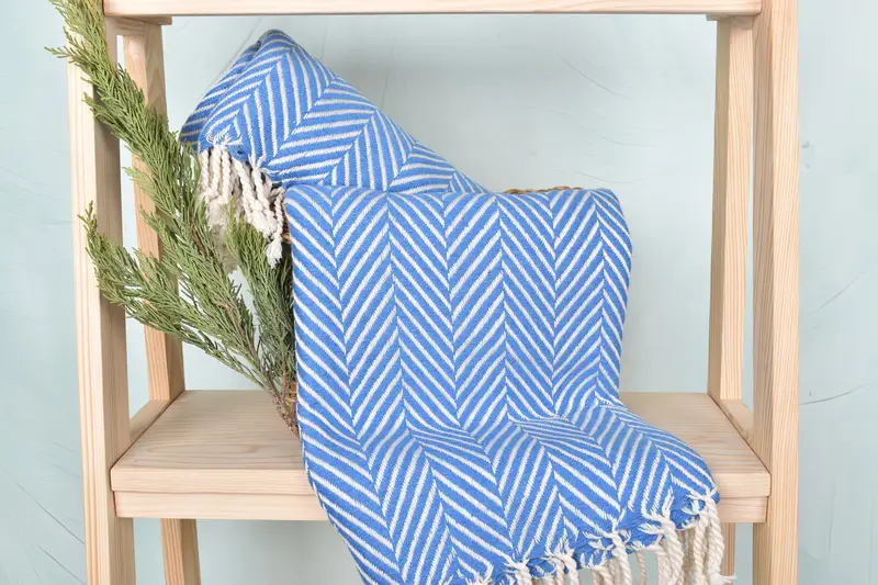 70x40 Cotton Striped Towel, Birthday Gift, Gift For Her, Personalized Beach Towel, Fringed Turkish peshtemal beach towel USA, Hammam towel - 4