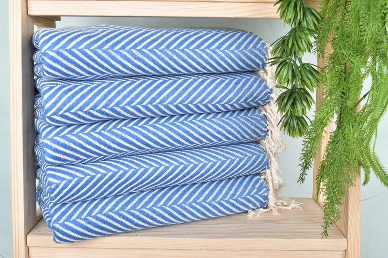 70x40 Cotton Striped Towel, Birthday Gift, Gift For Her, Personalized Beach Towel, Fringed Turkish peshtemal beach towel USA, Hammam towel - 2