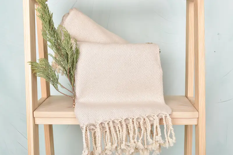 Custom Beach Towel, Personalized Wedding Gift, Custom Turkish Towel, Bachelorette Party Gifts, 74x40 Cotton Diamond Towel, Home Decor Towel - 4