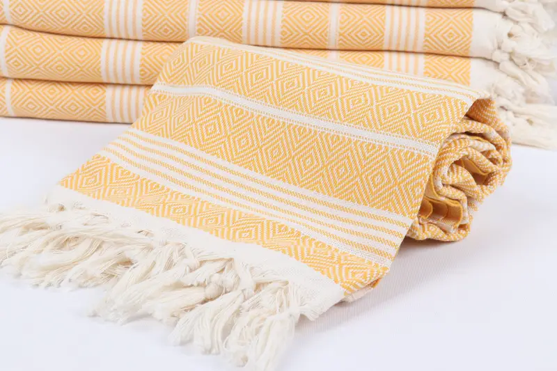 Bulk Order Towel, Turkish Towel Bulk, 70x38 Cotton Diamond Towel, Bridesmaid Gifts, Luxury towel, Bridal Shower Gifts, Soft towel, Spa Gift Towel - 4