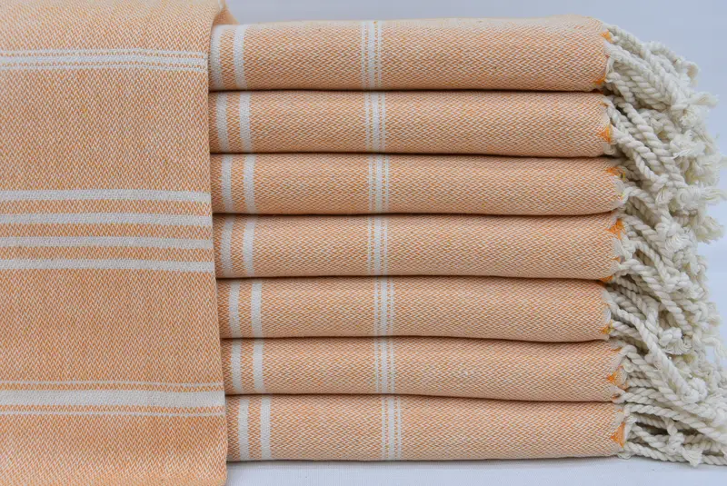 Monogrammiertes Strandtuch, Jungengeschenk, luxuriöser türkischer Peshtemal -Strandtuch, Sommergeschenk, Luxushandtuch, Hochzeitstuch, 68x40 Baumwollstreifentuch - 1