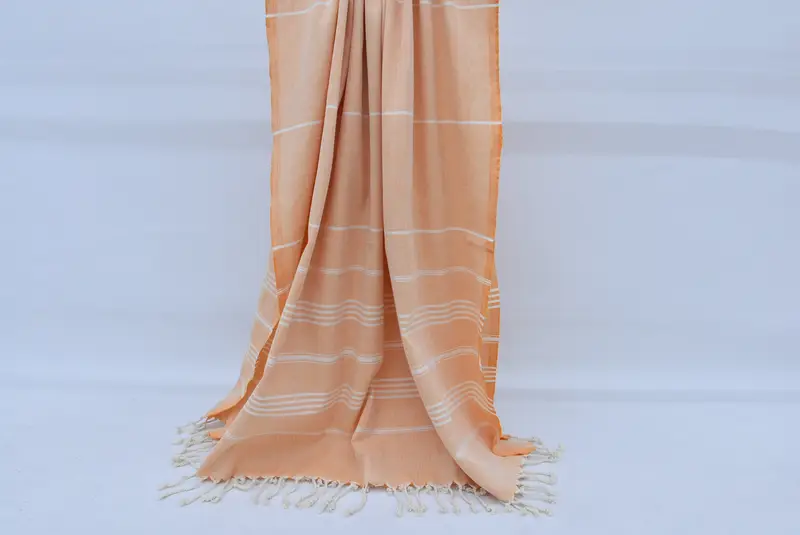 Monogrammiertes Strandtuch, Jungengeschenk, luxuriöser türkischer Peshtemal -Strandtuch, Sommergeschenk, Luxushandtuch, Hochzeitstuch, 68x40 Baumwollstreifentuch - 8