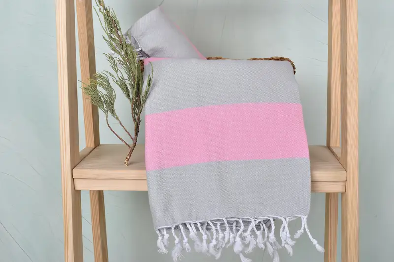 Best Friend Wedding Gift, Custom Wedding Gifts, 70x40 Cotton Striped Towel, Halloween Gifts, Bridesmaid Gifts, Gym Towel, Personalized Beach Towel - 4