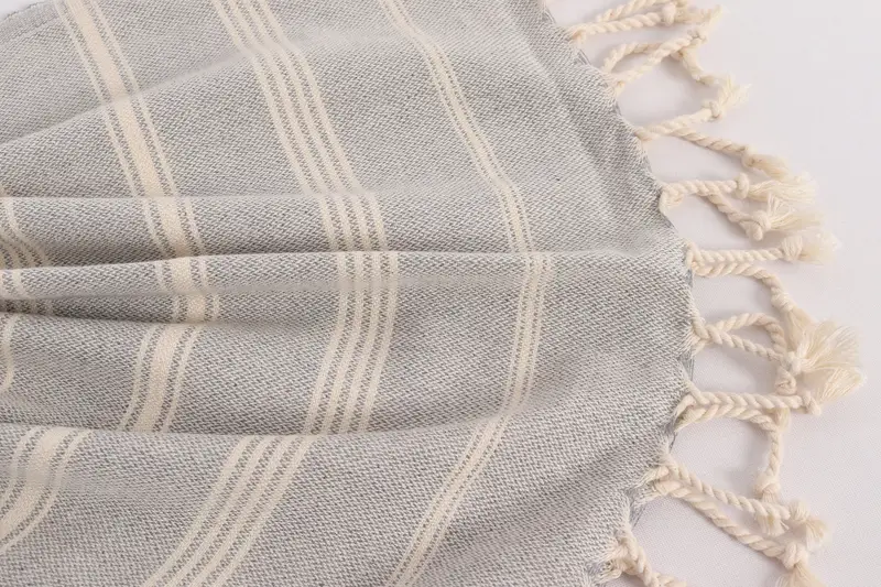 38x24 Cotton Striped Towel, Bachelor Towel, Bridesmaid Gifts, Gift For Boyfriend, Wedding Gift, Small Bath Towels, Summer Towel, Gift For Him - 8