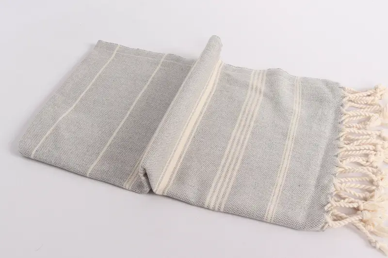 38x24 Cotton Striped Towel, Bachelor Towel, Bridesmaid Gifts, Gift For Boyfriend, Wedding Gift, Small Bath Towels, Summer Towel, Gift For Him - 6
