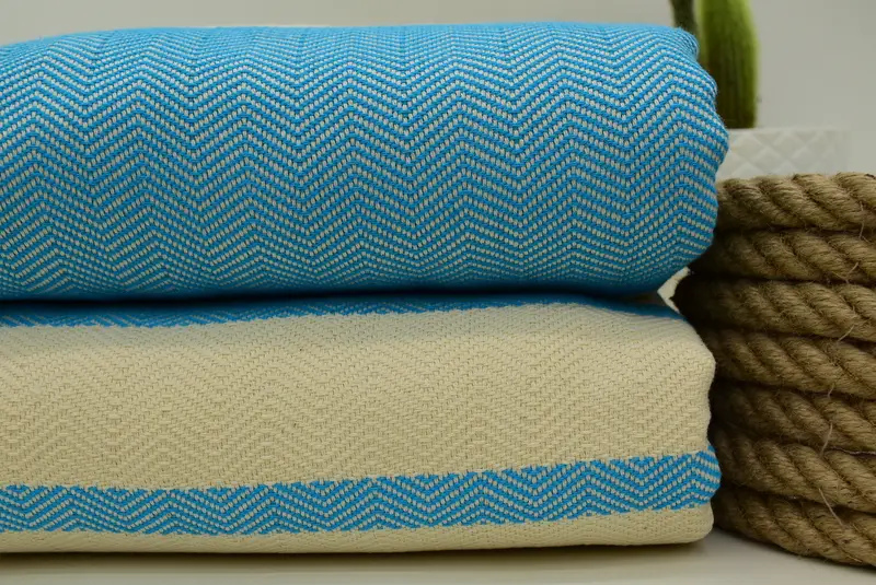 Decorative Blanket, Bridal Shower Gift, Customized Throw Blankets, Woven Throw Blanket, Bachelorette Large Towel, 96x80 Cotton Herringbone Towel - 2