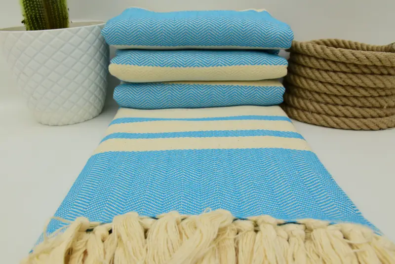 Decorative Blanket, Bridal Shower Gift, Customized Throw Blankets, Woven Throw Blanket, Bachelorette Large Towel, 96x80 Cotton Herringbone Towel - 7