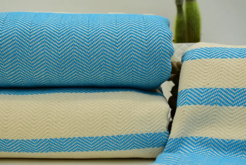 Decorative Blanket, Bridal Shower Gift, Customized Throw Blankets, Woven Throw Blanket, Bachelorette Large Towel, 96x80 Cotton Herringbone Towel - 3