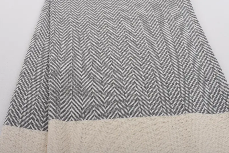 Kitchen Towel, Gym Towel, Small Bath Towels, Best Friend Gift, 36x18 Cotton Herringbone Towel, Housewarming Gift, Custom Hand Towel, Valentines Gift - 4