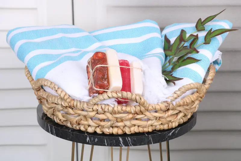 Wedding Favors, Bachelor Party Gifts, Gift For Him, Turkish Towel Beach, Fringed Turkish peshtemal beach towel USA, 70x40 Cotton Herringbone Towel - 5