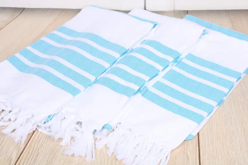 Wedding Favors, Bachelor Party Gifts, Gift For Him, Turkish Towel Beach, Fringed Turkish peshtemal beach towel USA, 70x40 Cotton Herringbone Towel - 6