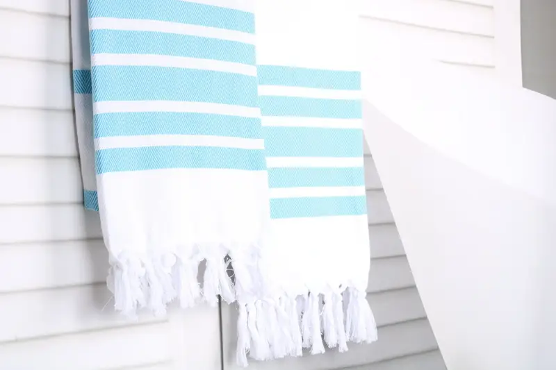 Wedding Favors, Bachelor Party Gifts, Gift For Him, Turkish Towel Beach, Fringed Turkish peshtemal beach towel USA, 70x40 Cotton Herringbone Towel - 8