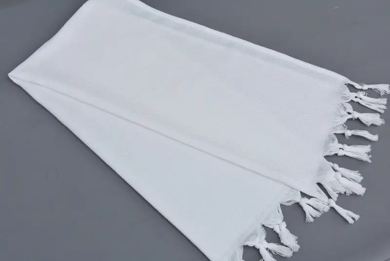 Personalized Kitchen Towel, Wedding Hand Made Gift, Monogram Hand Towel, Personalized Dish Towel, 40x18 Cotton Diamond Towel, House Warming Gift - 6