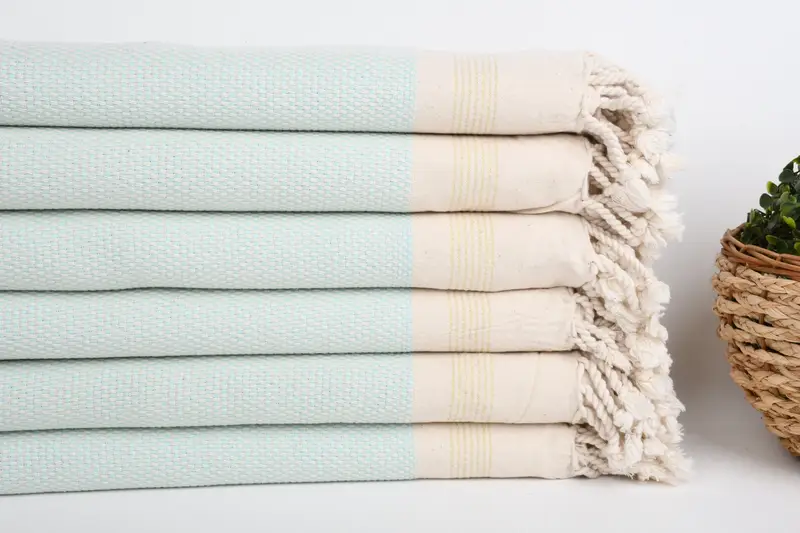 Engagement Gift, Embroidered Beach Towel, 68x40 Cotton Striped Towel, Quick-dry towel, Monogram Turkish Towel, Personalized Wedding Gift, Gym Towel - 3