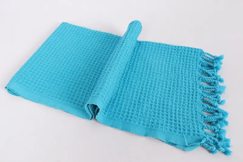 40x20 Cotton Waffle Towel, Monogram Kitchen Towel, Beach Theme Wedding Gift, Wedding For Favor, Turkish Towel Hand Towel, Personalized Hand Towel - 6