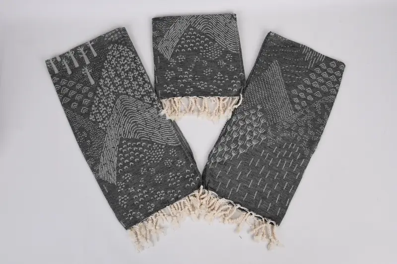 Monogramlı Türk havlu, düğün hediyeleri havlu, Türk havlu el havlu, özel el havlu, Türk çay havlu, 36x18 pamuklu dağ tasarım havlu - 6