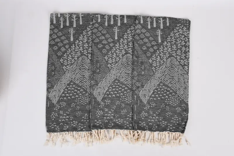 Monogramlı Türk havlu, düğün hediyeleri havlu, Türk havlu el havlu, özel el havlu, Türk çay havlu, 36x18 pamuklu dağ tasarım havlu - 7