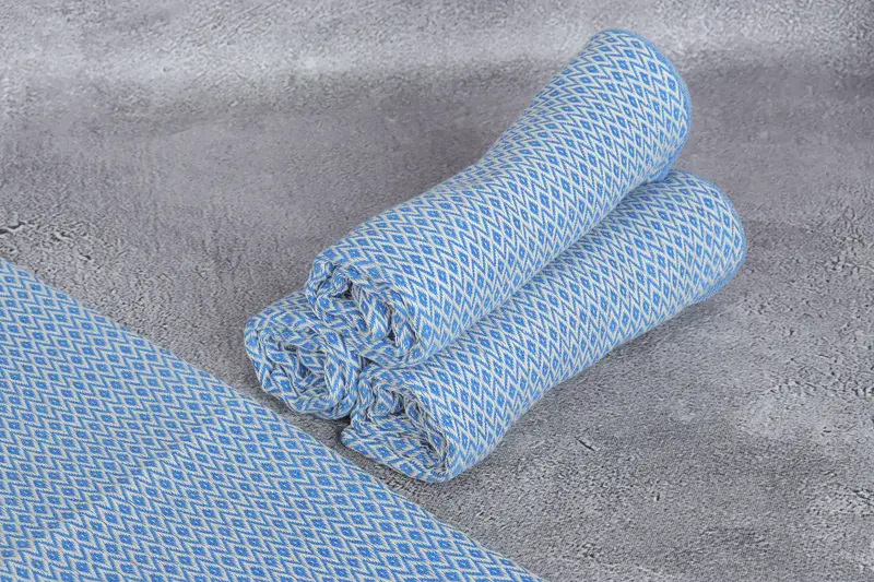 Baby Boy Gift, Personalized Gift, Beach Theme Wedding Gift, Bridesmaid Gifts, Turkish Towel Hand Towel, 40x20 Cotton Diamond Towel, Monogram Towels - 8
