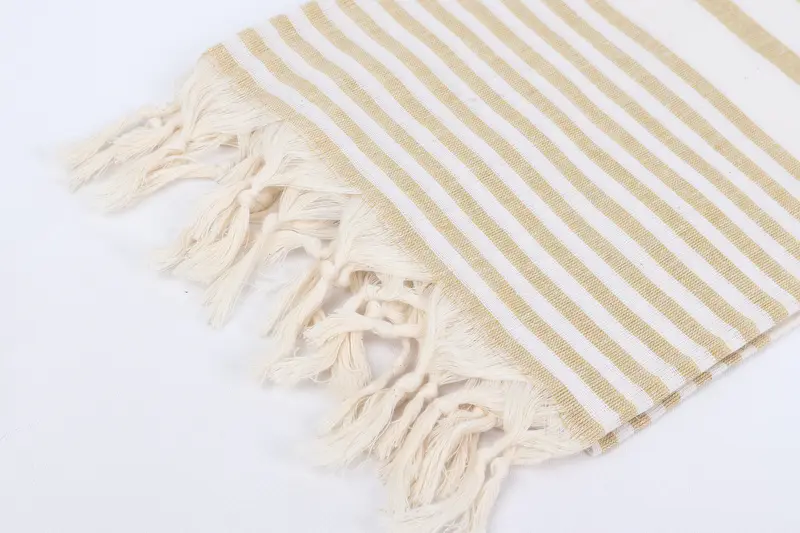 Bachelorette Party Gifts Bridesmaids, Wedding Anniversary Gift, Gift For Mom, 70x40 Cotton Striped Towel, Bridal Shower Gift, Organic towel - 7