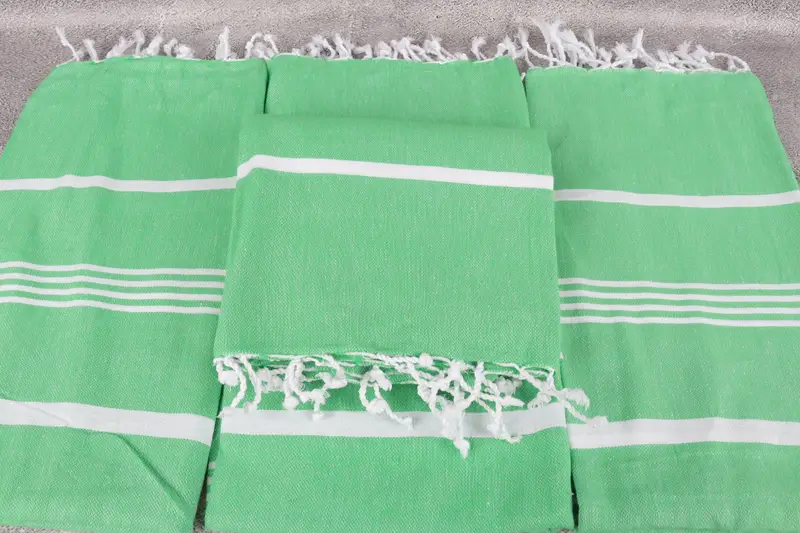 Housewarming Gift, Best Beach Towel, 70x40 Cotton Striped Towel, Sand-free towel, Miami Bachelorette Party Favors, Engagement Gift, Beach Towel Gift - 4