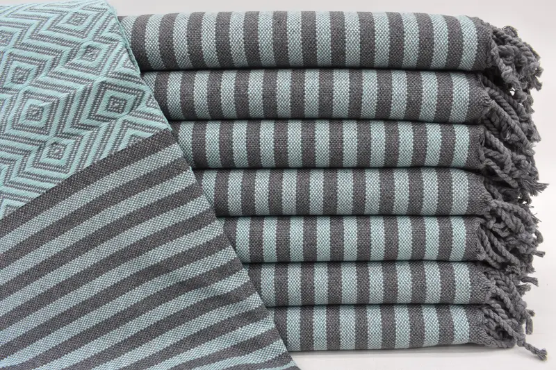 Personalized Gift, 70x40 Cotton Diamond Towel, Hammam towel, Bachelorette Party Favors, Spooky Bachelorette Party Favors, Gift For Coworker - 3