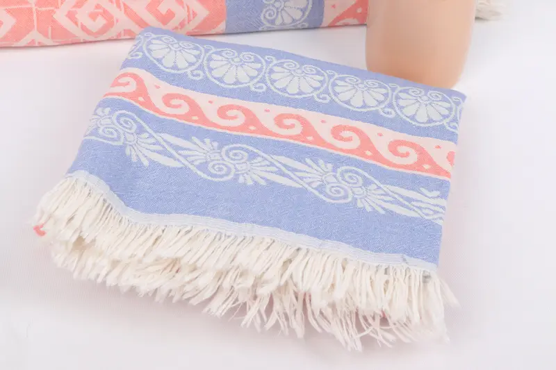 Luxury towel, 70x36 Cotton Geometric Towel, Housewarming Gift, Girls Weekend Getaways Ideas, Gift For Her, Custom Gifts, Personalized Gifts - 6