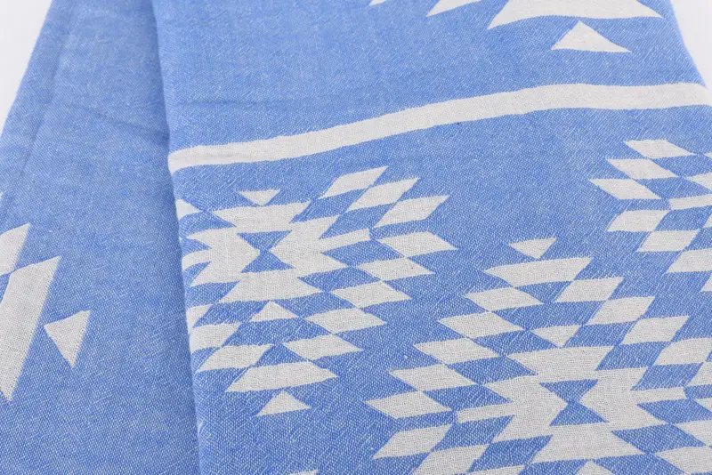 En İyi Düğün Hediyesi, Gelin Duş Hediyesi, Türk Battaniyesi, 84x56 Pamuk Kilim Tasarım Havlusu, Gelin Hediyeleri, Bekarlık Büyük Havlu, Masa Kontrolü - 5
