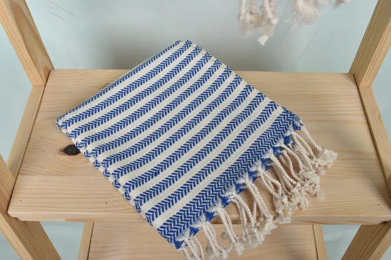 Wedding Shower Gift, Spooky Bachelorette Party Gifts, Holiday Towel, Wedding Gift, Wedding Favors, 40x18 Cotton Chevron Towel, Custom Hand Towel - 5