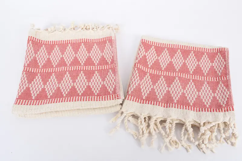 Employee Gifts, Gifts For Him, Monogram Hand Towel, Bridesmaid Gifts, Personalized Hand Towel, Best Wedding Gift, 40x20 Linen Kilim Design Towel - 7
