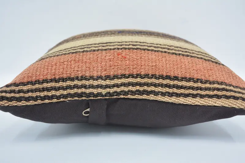 Cushion, Vintage Kilim Pillow, 12x12 Beige Cushion, Sofa Cushion Case, Outdoor Patio Cushion Cover, Kilim Pillow Cover, Vintage Kilim Throw Pillow - 5