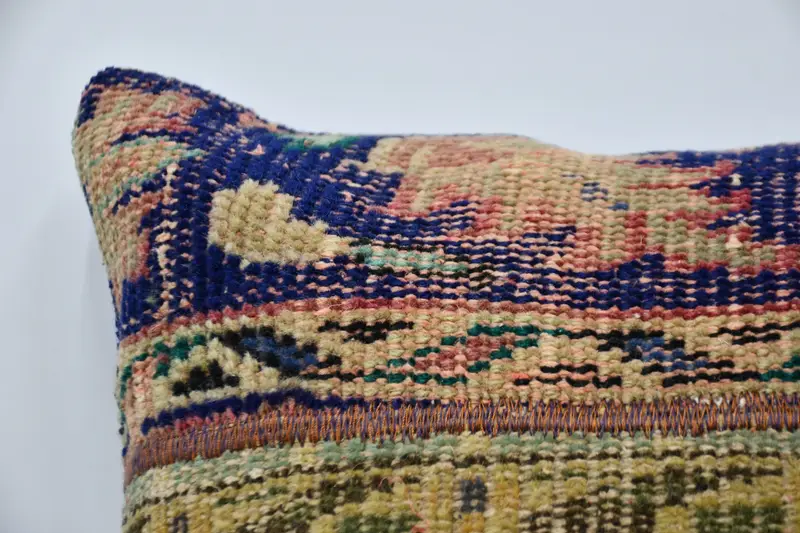 Cushion Case, Car Pillow, Ikat Cushion Case, Kilim Pillow Cover, Interior Designer Pillow, Boho Pillow, 24x24 Red Pillow Cover, Ethnic Cushion Case - 2