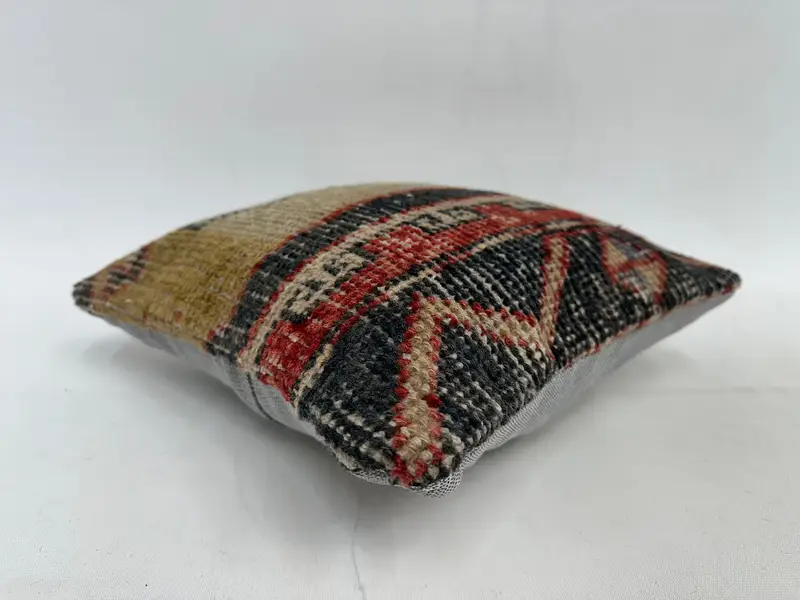 Southwestern Embroidered Pillow, 12x12 Inches Decorative Pillow - 6