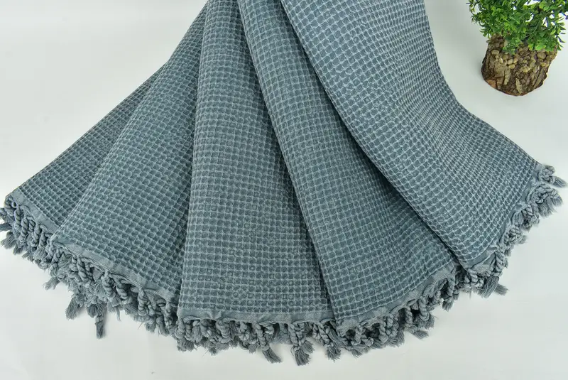 Halloween Bachelorette Party, 92x68 Cotton Waffle Towel, Best Friend Gift Ideas, Housewarming Gift, Woven Blanket, Shower Curtain, Wedding Favors - 4