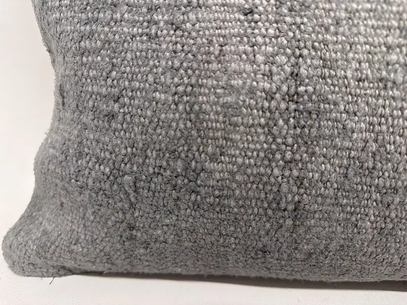 Natural Cushion Case, 16x36 Gray Pillow Case, Pillow Sham, Ethnic Pillow Cover Cushion Cover, Gift Pillow, Kilim Cushion Sham, Turkish Pillow - 2