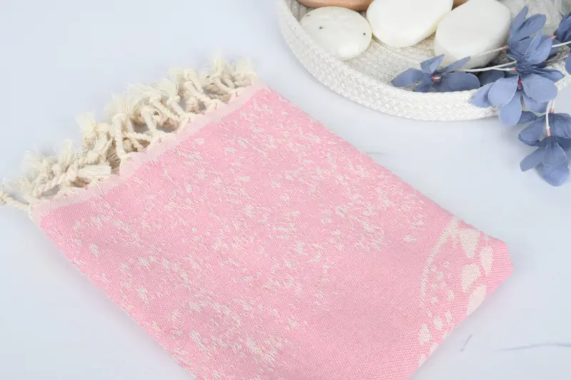 Gift For Him, Custom Gifts, Small Bath Towels, Valentine Day Gift For Her, 36x18 Cotton Carretta Patterned Towel, Bridesmaid Gifts, Kitchen Towel - 6