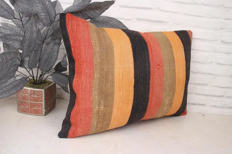 Gift Pillow, Vintage Pillow, 16x24 Brown Pillow Sham, Interior Designer Pillow, Wholesale Cushion Case, Cushion Case, Bed Pillow Cover - 3
