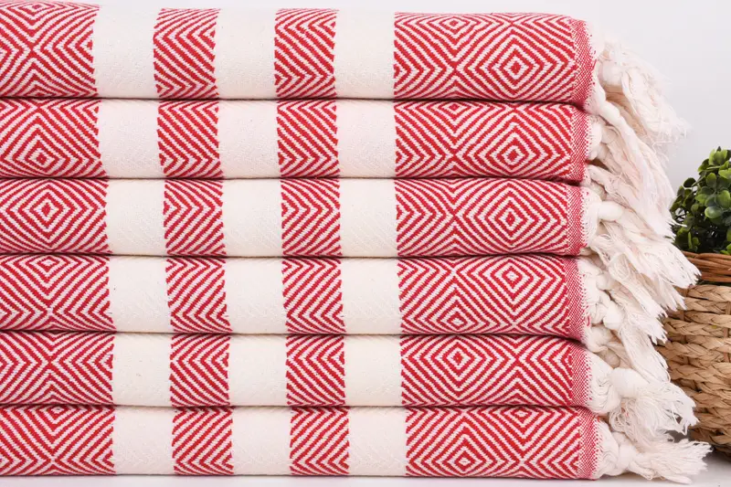 Monogram Kitchen Towel, Holiday Towel, Bridal Gifts, 32x20 Cotton Diamond Towel, Personalized Dish Towel, Wedding Hand Made Gift, Personalized Gift - 2