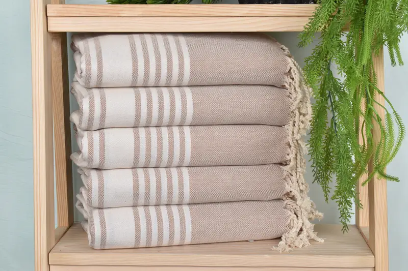 Gift For The Home Decor, 68x40 Cotton Striped Towel, Bachelorette Favor, Bachelorette Party Gifts Bridesmaids, Bridesmaid Gifts, Quick-dry peshtemal - 2