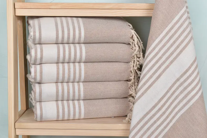 Gift For The Home Decor, 68x40 Cotton Striped Towel, Bachelorette Favor, Bachelorette Party Gifts Bridesmaids, Bridesmaid Gifts, Quick-dry peshtemal - 1