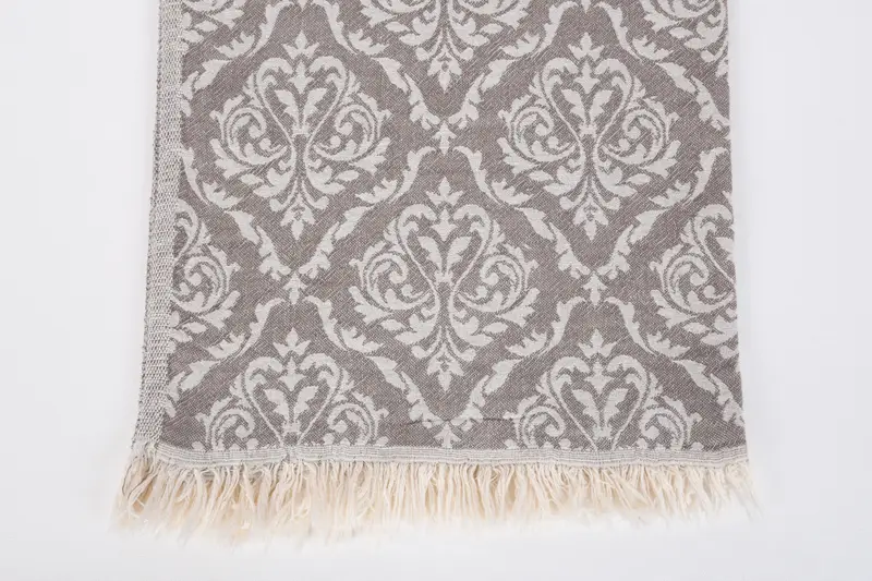 Monogrammiertes Handtuch, türkisches Handtuch, personalisiertes Geschirrtuch, Fitnesstuch, Trauzeuggeschenk, 40x24 Baumwoll -Barocktuch, Geschenke für ihn - 3